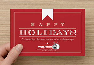 Happy Holidays from Waxman.TV